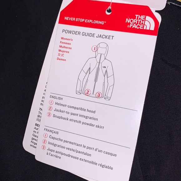 NWT The North Face Powder Guide Jacket GORE TEX - Picture 15 of 16